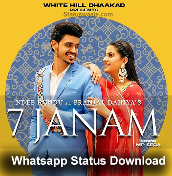 7 janam whatsapp video status download
