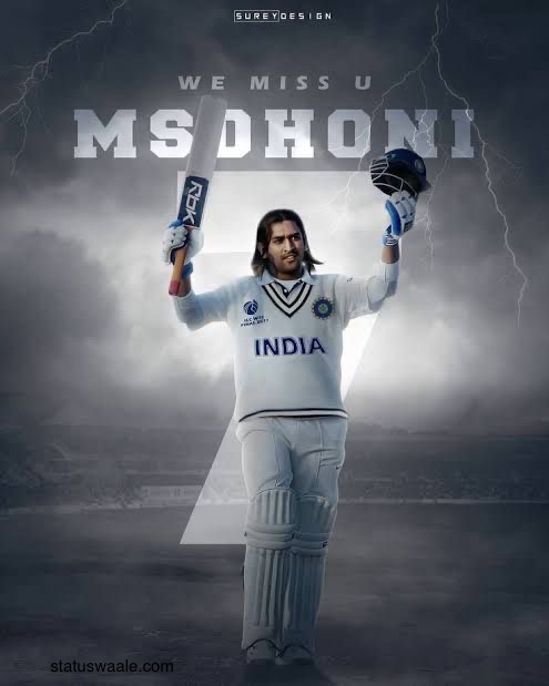 Ms dhoni miss you status video