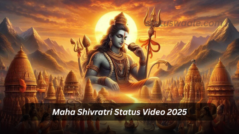 Maha Shivratri Status Video 2025